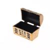 1:12 Casa de Muñecas Miniatura Cofre del Tesoro Pirata Lingote Barra de Oro Muebles Decoración Modelo para el Hogar Juguete Accesorios Casa de Muñecas