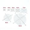 2PCS 3cm 4cm 8cm 12cm Dc Cooling Fan Guard Metal Grill Computer Metal Cover Net for Fan 30mm 40mm 50mm 60mm 70mm 80mm 120mm