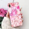 For Huawei Y5 (2019) Phone Case Y5 2019 AMN-LX9 Elegant Floral Cat Painted Soft Silicone Transparent TPU Cases