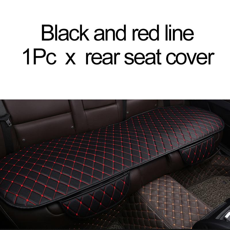 Universal Car Seat Cover PU Leather Cars Seat Cushion Full Set Pad Mat Protector Automobiles Rear Front Seat Covers Car Styling