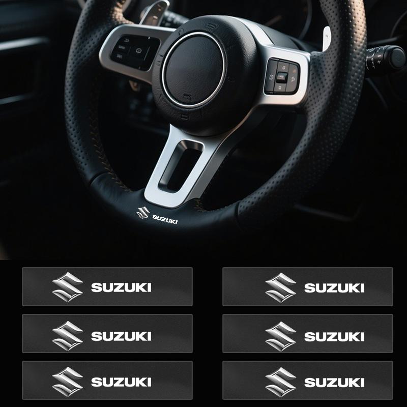 Naklejka z logo samochodu, Naklejka dekoracyjna na konsolę środkową Do Suzuki Swift Sport Jimny Grand Vitara Alto SX4 Samurai Across Ignis