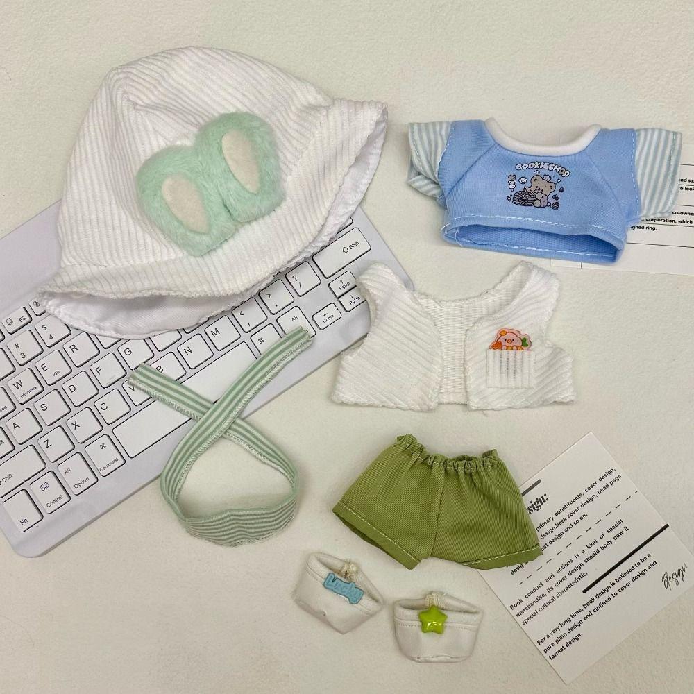 Dress 20cm Cotton Doll's Clothes Toy Accessories Cotton Doll Lolita Outfit Dress  Children Gift