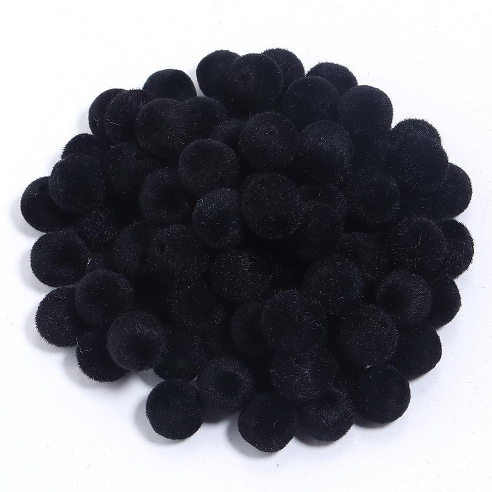 100Pcs 8mm Velvet Fabric Resin Beads Colored Loose Spacer Round Beads For Jewelry Making DIY Charm Bracelet Necklace Wholesale