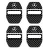 4Pcs Car Door Lock Cover Stainless Steel Protection Accessories For Mercedes Benz AMG A B C E S G Class W201 W210 W108 W205 W203 Interior Mirrors 6