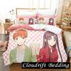 Anime Cardápio de Hoje para a Família Emiya Jogo de Cama Saber, Capa de Edredom Jogo de Cama Capa de Edredom, Tamanho King Queen Solteiro Meninos Meninas Adultos