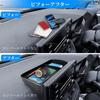 Toyota RAV4 50 Series Compatible Console Tray Center Console Storage Box Dashboard Tray 3pcs Console Box Easy Installation Neat Storage Rubber Mat