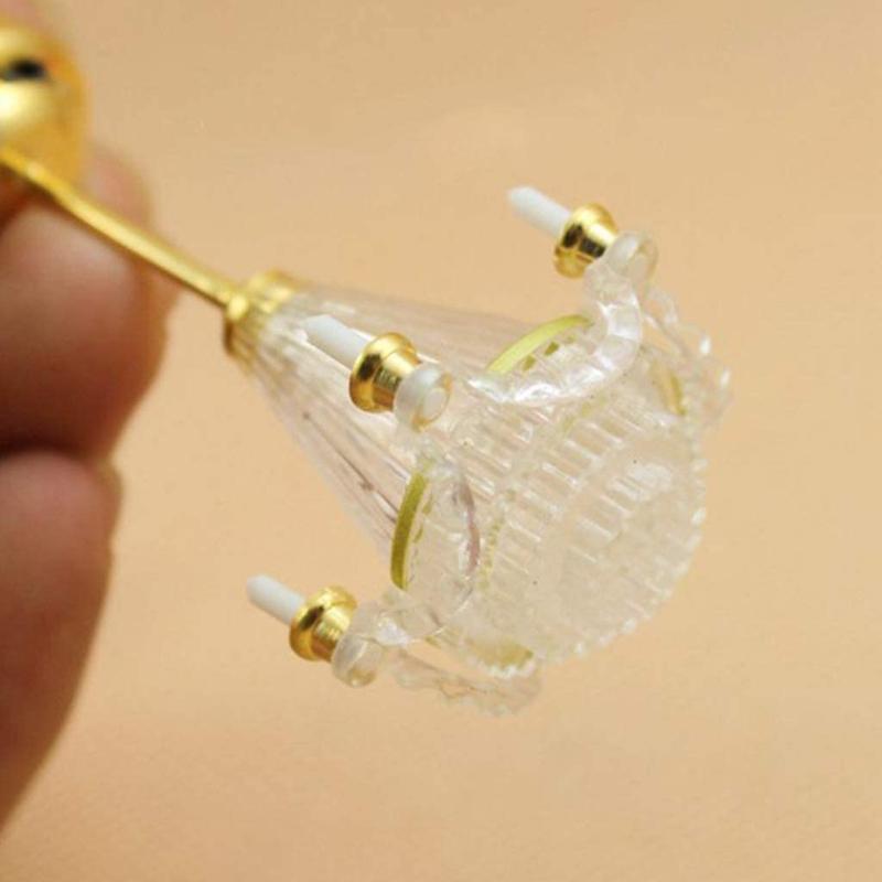 Furniture Miniature Ceiling Light Girls Decorative Ornaments Toy Miniature Light Portable Relieve Boredom Dollhouse Toys