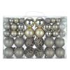100pcs Boules de Noël Ornements Décorations Sapin de Noël Boules 3/4/6cm pour Décoration de Fête Mariage Vacances Décor de Noël