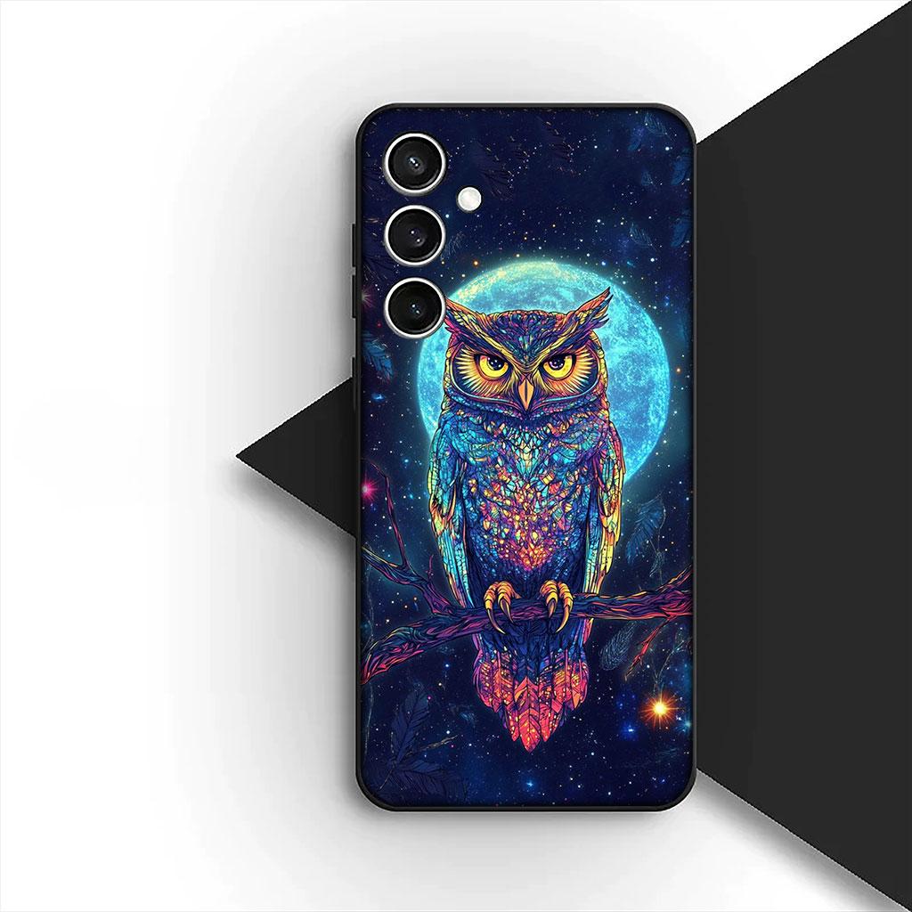 Cover Cartoon Eule Anime Handyhülle für Xiaomi Redmi 15 15C A4 A5 9A 9C NFC Note 9 8 9T 8T Hülle