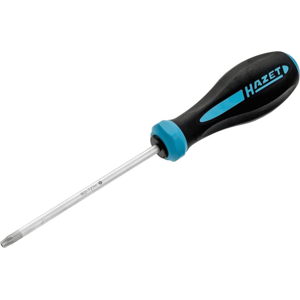 Отвертка Hazet Torx Черно-серо-синяя 802 T27h