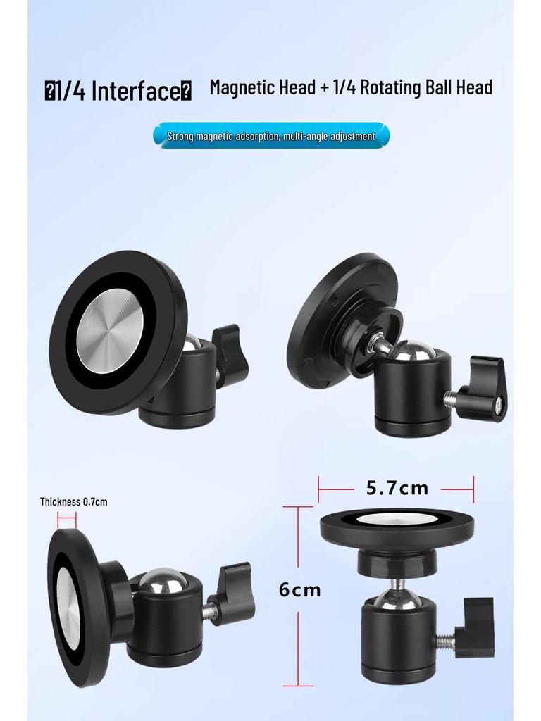 360° Rotating Magnetic Mount for Phones & Tablets - Live Streaming & Car Vent Use
