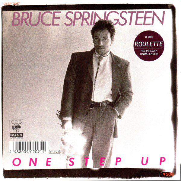 

7inch Record BRUCE SPRINGSTEEN - One Step Up / Roulette 05SP3017 CBS SONY 1988 Japan Rock Used