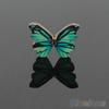 50pcs 2 Holes Mixed Color Butterfly Wooden Buttons Sewing Scrapbooking DIY