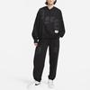 Nike Παντελόνι Φόρμας με Λογότυπο και Ρεβέρ Γυναικείο Κάτω Μέρος Μαύρο DV8089-010
