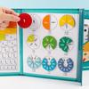 Magnetic Fraction Demonstration Book, Magnetic Fraction Tiles, Fractions Manipulatives, Score Disk Demonstrator