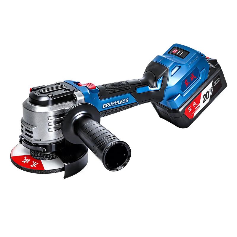 Dongcheng 20V Cordless Brushless Angle Grinder CN Plug (adapter Included)