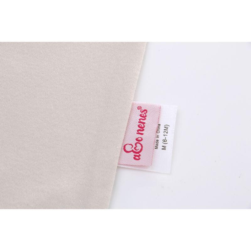 100% Cotton Long Sleeve Baby Sleep Sack – Skin-Friendly & Ultra Soft, 3D Center-Zip Design for 0-3 Years