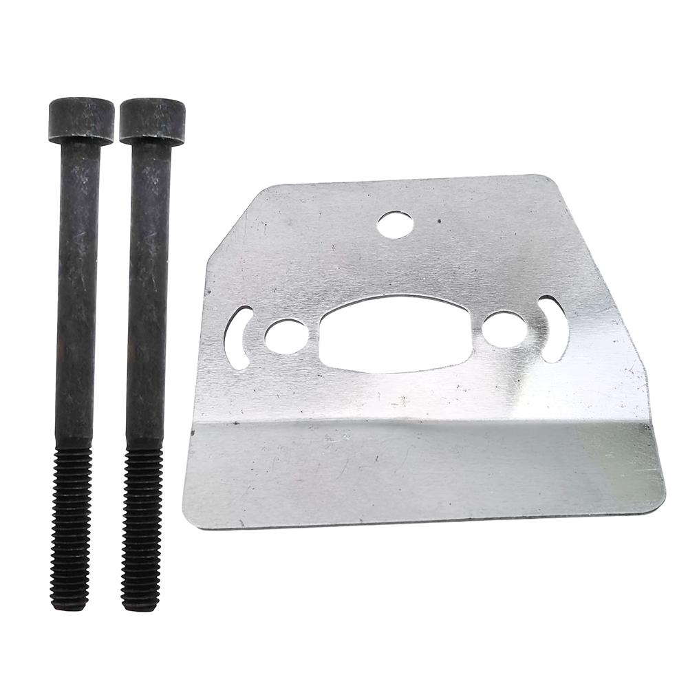 Exhaust Muffler Heat Shield Pan Later & 2Pc Bolts Screw Kit For Husqvarna 136 137 141 142 36 41 Chainsaw # 530 06 94 15