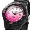 Casio Analog Watch for Women and Gloss Black with Pink Overseas Model LRW-200H-4EV Kids, Metallic, [Used]