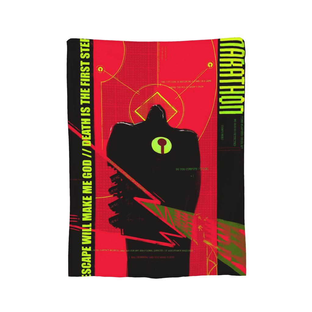 Game Marathon Blanket Super Soft Cozy Throw Blankets for Bed 50x60 Inch Multiple Sizes Rug Piece