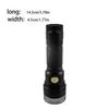 Flashlight Powerful Super Rechargeable Camping Mountaineering Outdoors Torch Portable Brightness Adjustable Supply