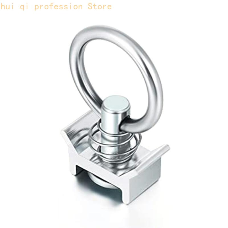 Stainless Steel Track Fitting L-Track Single Fitting with O-Ring for Create Tie-Down Anchors Points H8WE