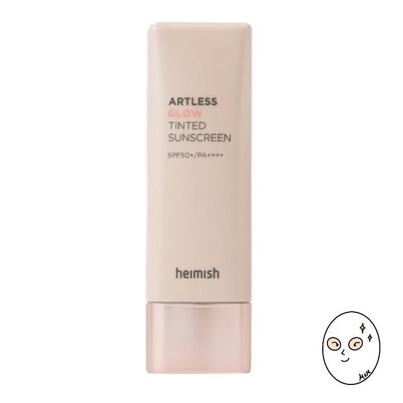 heimish Artless Glow Tinted Sunscreen SPF50+ PA+++ 40ml
