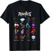 Camiseta Divertida Meme del Juego Squad Showdown de Rivales