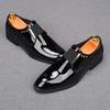 Designer Herren Spitznieten Slipper Schuhe Männliche Designer Fahr-Loafer Homecoming Hochzeitskleid Zapatillas Hombre