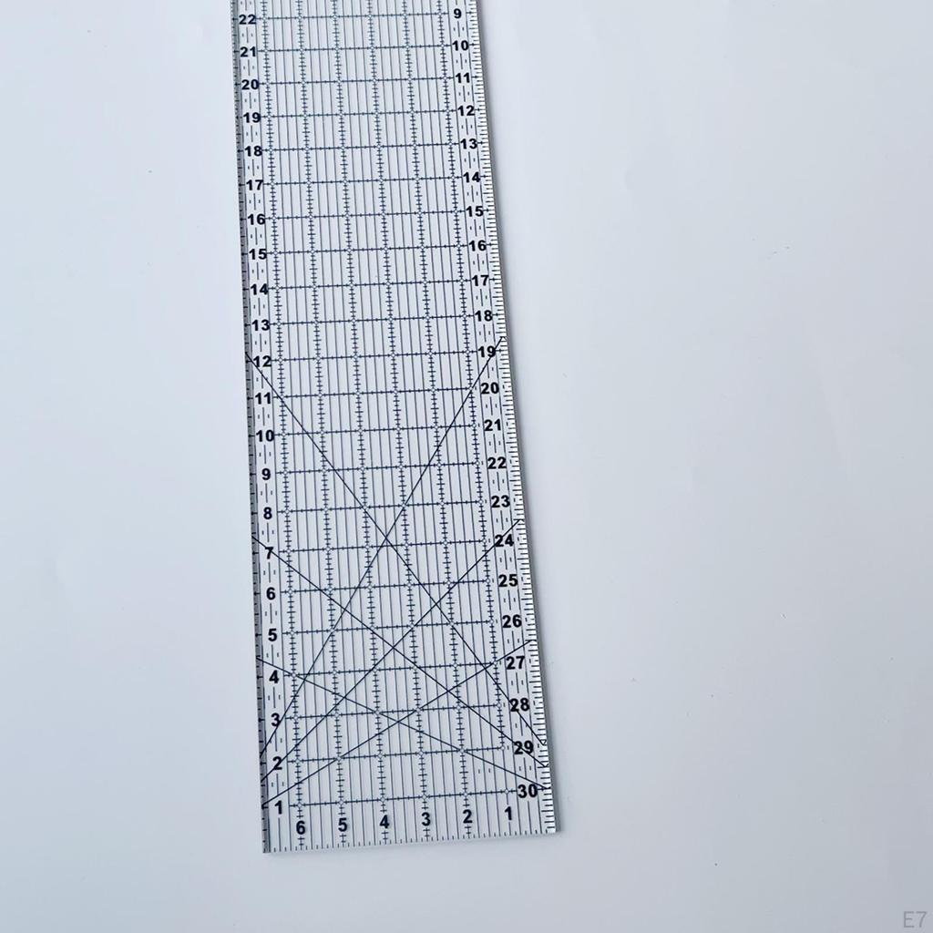 9inch Quilting Template Sewing Machine Domestic Templates DIY Ruler for Simple Clothing