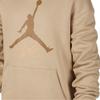 Jordan Logo Printed Hooded Long Sleeve Sweatshirt Kids Sweatshirt Khaki FV5827-200