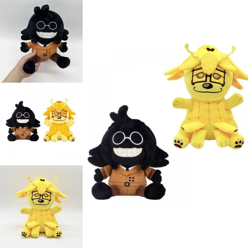 Adorable Regretevator Split Bive Plush Snailman Stuffed Animal Toy With Short Plush