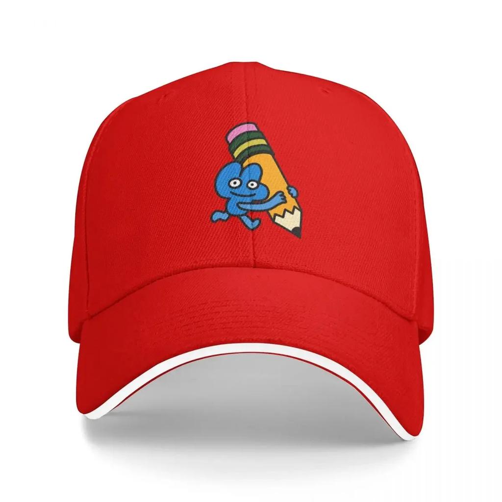 Four holding pencil BFDI Baseball Cap Hip Hop Sun Hat For Children Winter hat Sun Hats For Women Unisexs