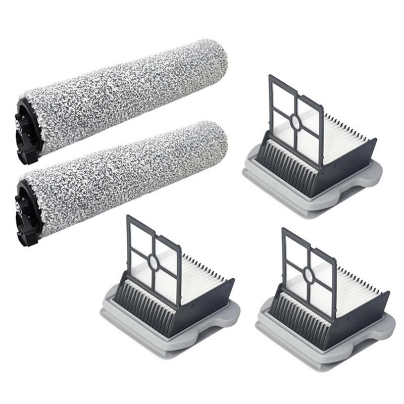

AB34-Suitable For Roborock U10 Smart Floor Scrubber Main Brush Filter Accessories Roller Brush Kit