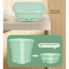 Multi Functional Portable Large Capacity Automatic Folding Washing Machine,Dormitory Washing Machine For Easy Storage And Travel