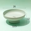 Nordic PP Fruit Storage Rack Removable Bottom Drainer Basket Candy Plate Home Organizer Kitchen Tool for Vegetable Food Tray