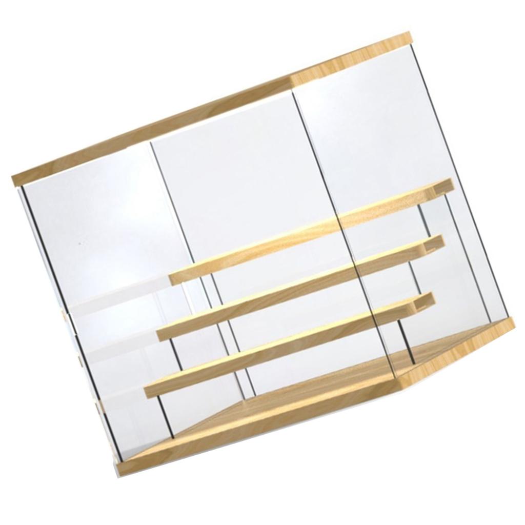 Dustproof Acrylic Showcase Small Toy Display Box Clear Storage Cube Display Case Suitable for Displaying Collectibles