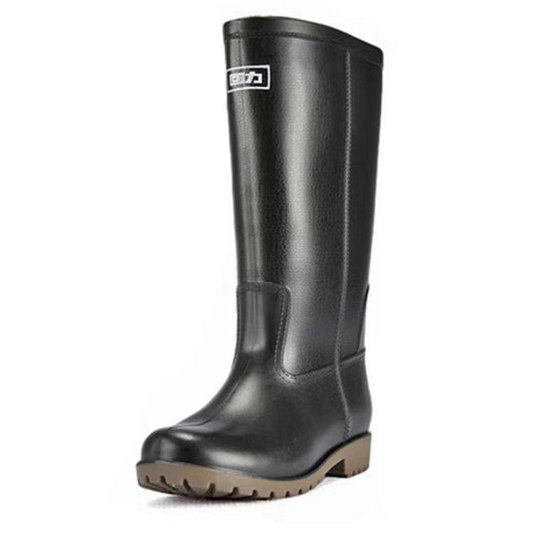 Rain Shoes Plastic Men's Tall Water Boots Fishing Labor Insurance Waterproof Rain Boots