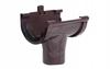 SCALA PLASTICS Central Drain Funnel G125 Brown