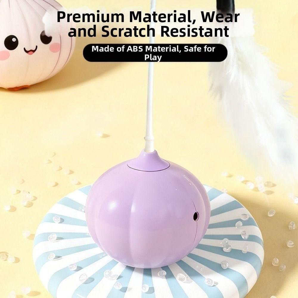 Creative Cat Tumbler Toy Onion Design Automatic Teasing Cat Toys  Pet Exercise