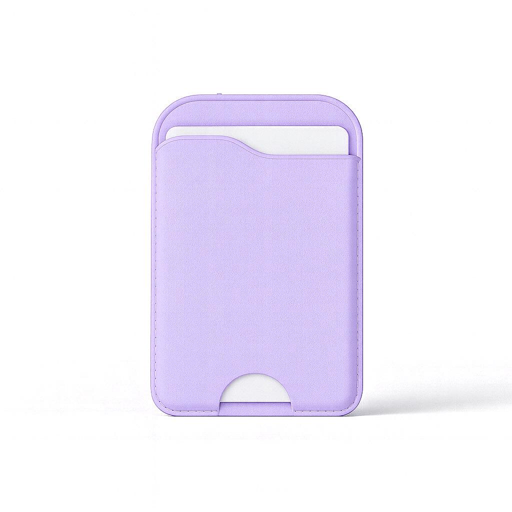 Premium drehbarer magnetischer Ständer für iPhone 16 Pro mit Spiegel und faltbarem MagSafe-Kartenetui