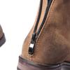 Reverse Suede Retro Men Boots Genuine Leather Men'S Shoes Zipper Desert Boots High-Quality Men'S Ankle Boots Handmade Footwear