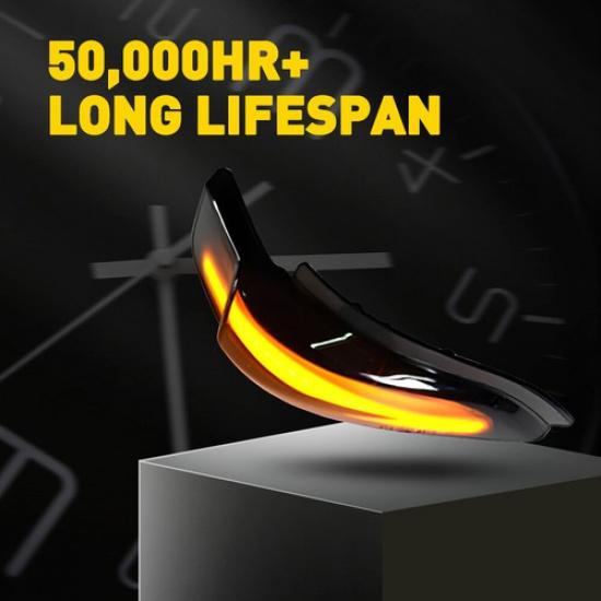 Dynamic Side Mirror Turn Light Signal For TOYOTA Yaris Camry Corolla Prius Venza