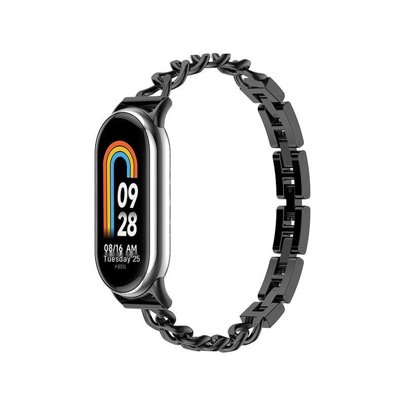 

Миланский магнитный браслет и ремешок с застежкой из нержавеющей стали для Xiaomi Band 8/9/10 Universal for Band 8/9/10