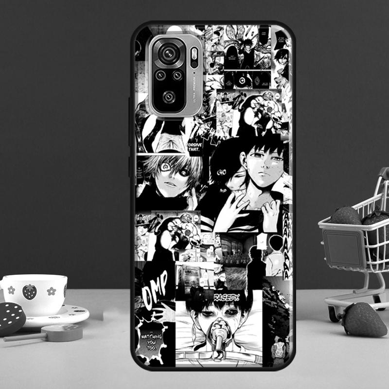 

Чехол с аниме «Токийский гуль» для Redmi Note 11 Pro, чехол для Redmi Note 10 Pro Note 9 Pro Note 8 Pro 9S 10S 11S 9A 9C 9T Redmi Note 11 Pro