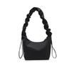 New Champion Fabric Shoulder Bag Unisex Black/Milk White/Medium Blue Denim U5AACPU32