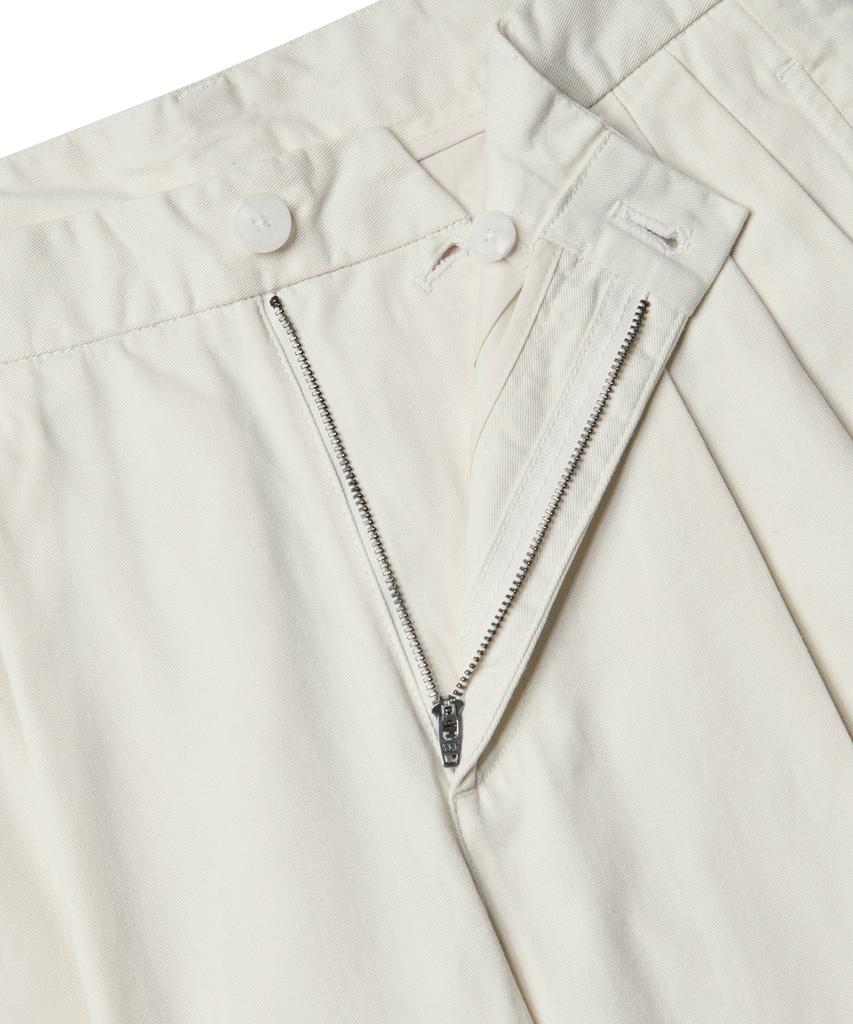 Musinsa Standard Three-Puck Semi-Balloon Chino Pants [Cream]