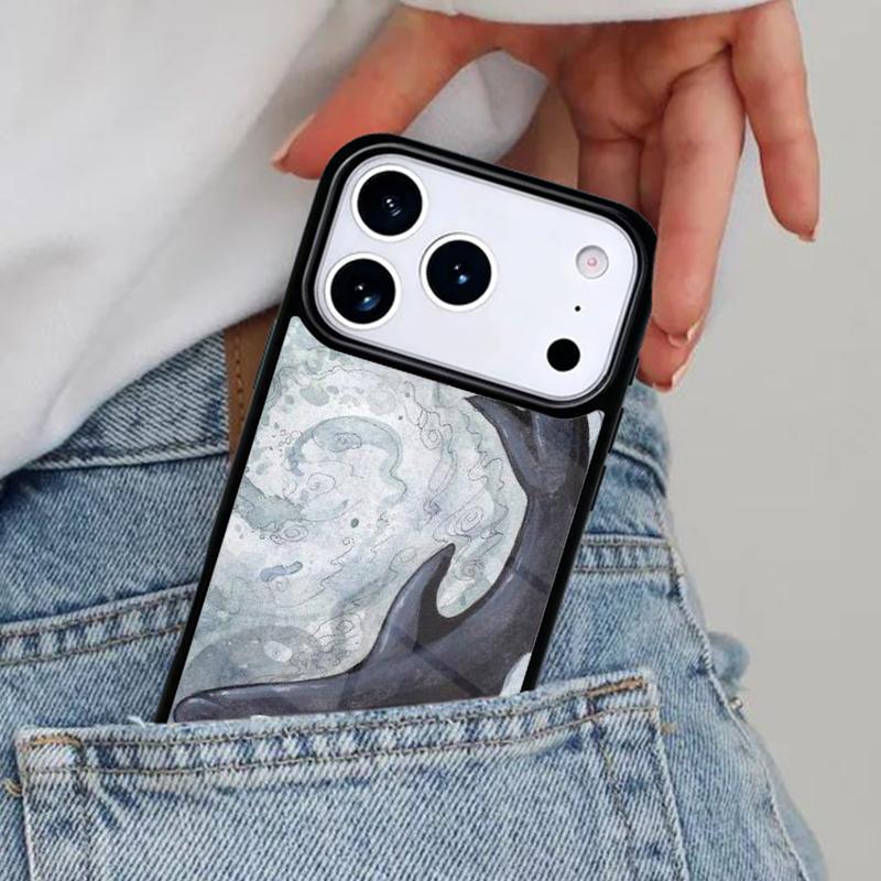 Killer Whale Orca Phone Case for iPhone 17ProMax 12 13 14 15 16e 17 Pro Max Plus Air Cover