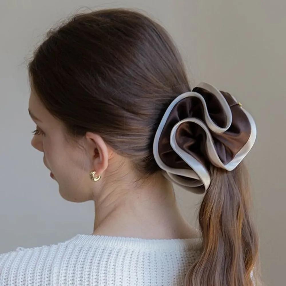 Glam Piping Scrunchie JP-22-139S pink