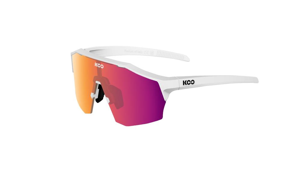 KOO sunglasses Alivi White Matte/Photochromic